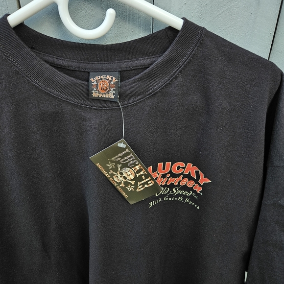 NWT Vintage Lucky Thirteen Old Speed T-Shirt - Picture 4 of 7